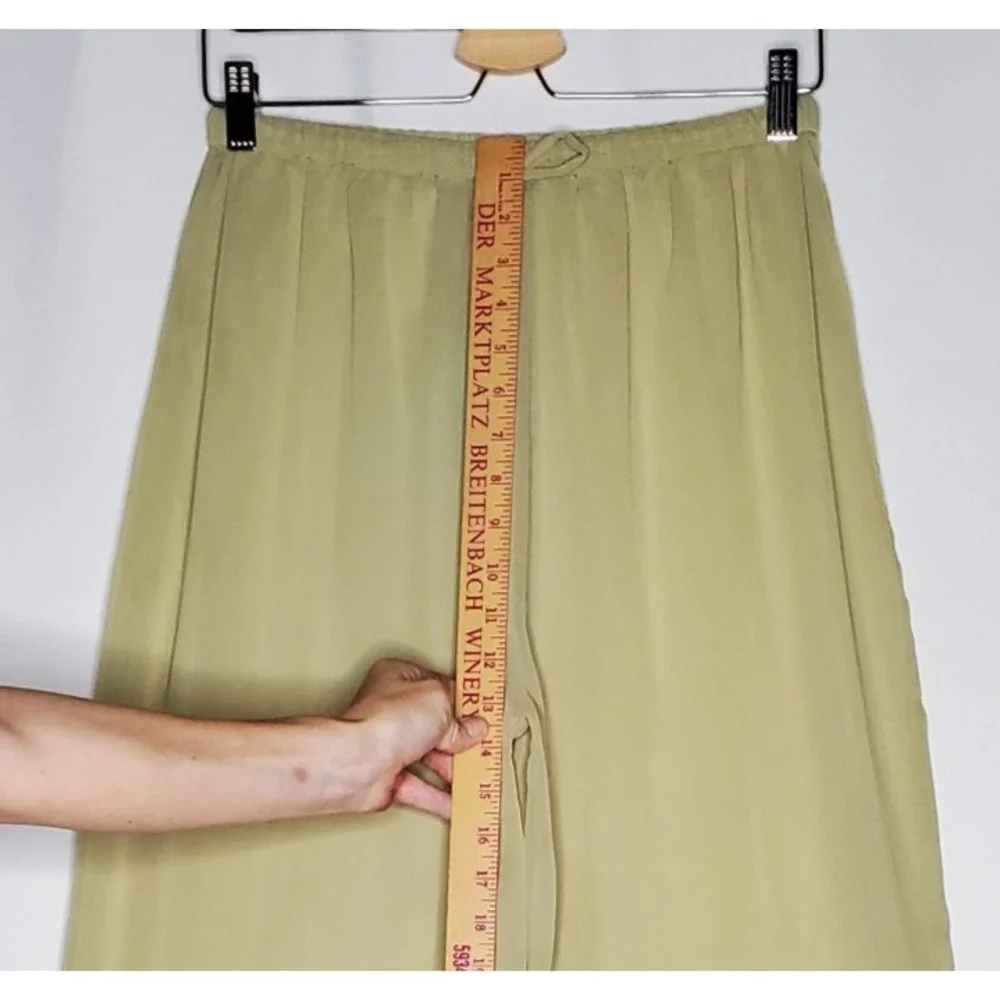 Icon Swim Sheer Pants Womens Large Straight‎ Drawstring Tie Beach